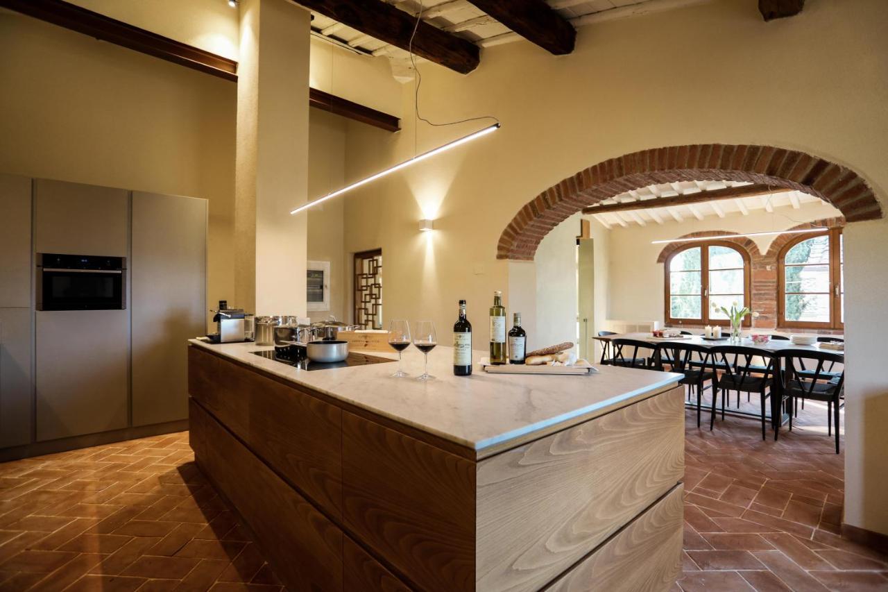 Castello La Leccia Villa Кастелина ин Кианти Екстериор снимка