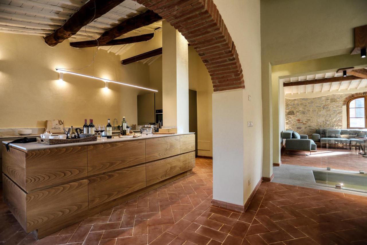 Castello La Leccia Villa Кастелина ин Кианти Екстериор снимка